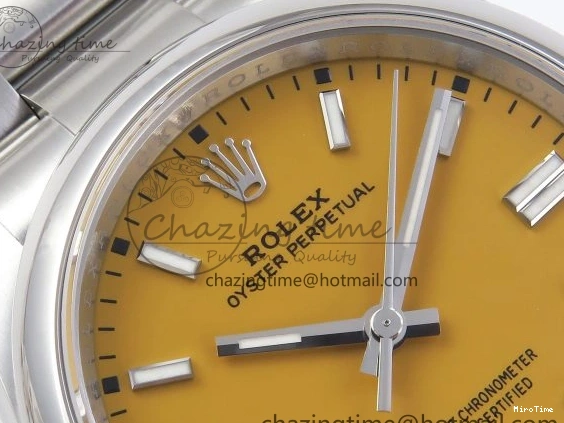 MiroTime 0211 Popular OYSTER PERPETUAL 126000 36MM VSF 1:1 BEST EDITION 904L STEEL YELLOW DIAL VS 1774